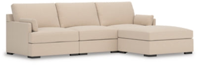 Regality 3-Piece Sectional and Ottoman