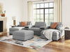 Omaha by Ashley 5-Piece Sectional and Ottoman