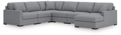 Omaha by Ashley 6-Piece Sectional with Chaise