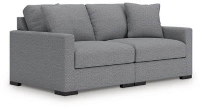 Omaha by Ashley 2-Piece Sectional Loveseat