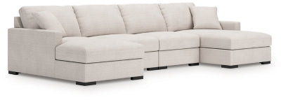 Omaha by Ashley 4-Piece Sectional with Chaise