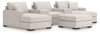 Omaha by Ashley 5-Piece Sectional and Ottoman