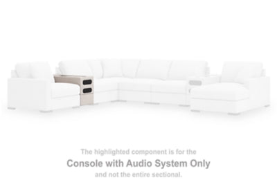 Omaha by Ashley Console with Audio System