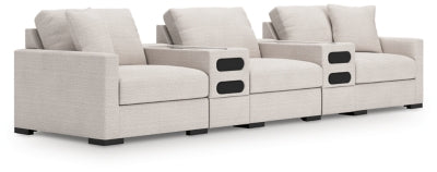 Omaha by Ashley 5-Piece Sectional with Audio Consoles