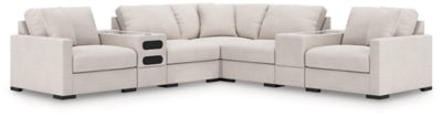 Omaha by Ashley 7-Piece Sectional with Audio and Storage Consoles