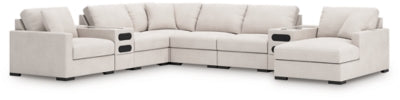 Omaha by Ashley 8-Piece Sectional with Audio System and Chaise