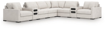 Omaha by Ashley 8-Piece Sectional with Audio Consoles