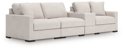 Omaha by Ashley 4-Piece Sectional with Storage Console