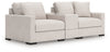 Omaha by Ashley 3-Piece Sectional Loveseat with Storage Console