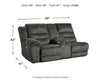 Nettington Left-Arm Facing Power Reclining Loveseat with Console