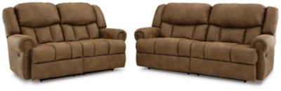 Boothbay Reclining Sofa and Loveseat