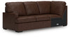 Modern Day Left-Arm Facing Sofa with Corner Wedge
