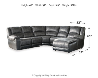 Nantahala Right-Arm Facing Corner Chaise