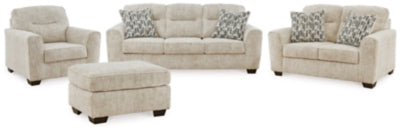 Lonoke Sofa, Loveseat, Oversized Chair and Ottoman