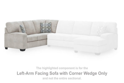 Rodington Left-Arm Facing Sofa with Corner Wedge
