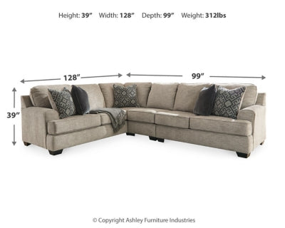 Bovarian 3-Piece Sectional
