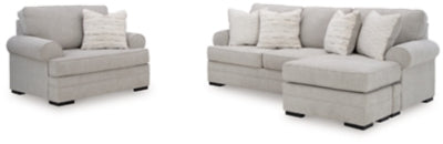 Eastonbridge Sofa Chaise and Oversized Chair