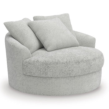 Snodoodle Oversized Swivel Accent Chair