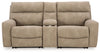 Next-Gen DuraPella 3-Piece Power Reclining Sectional Loveseat with Console