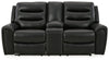 Warlin Power Reclining Loveseat with Console