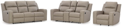 Lavenhorne Reclining Sofa, Loveseat and Recliner