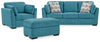 Keerwick Queen Sofa Sleeper, Loveseat and Ottoman