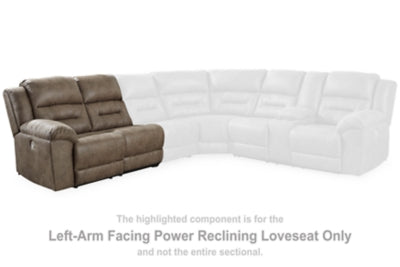 Ravenel Left-Arm Facing Power Reclining Loveseat