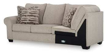 Claireah Left-Arm Facing Sofa with Corner Wedge
