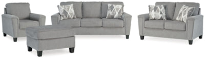 Leeshan Sofa, Loveseat, Chair and Ottoman