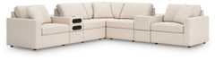 Modmax 7-Piece Balanced Sectional with Audio and Storage Consoles
