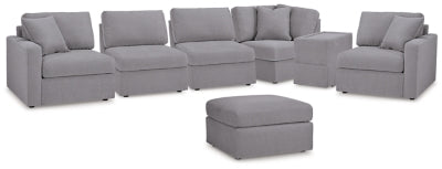 Modmax 6-Piece Sectional and Ottoman