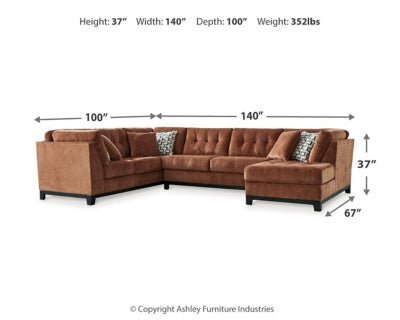 Laylabrook 3-Piece Sectional with Chaise