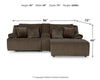 Top Tier 3-Piece Reclining Sectional Sofa with Chaise