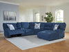 Acklen Place 6-Piece Power Reclining Sectional with Chaise