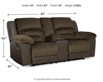 Dorman Reclining Loveseat with Console