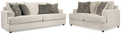 Soletren Queen Sofa Sleeper and Loveseat