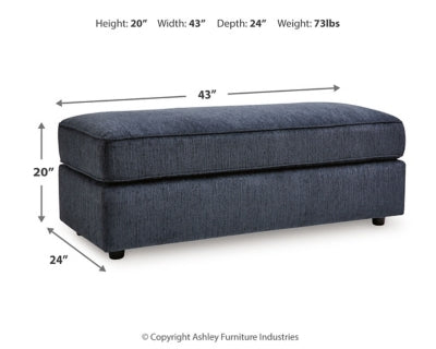 Albar Place Oversized Accent Ottoman