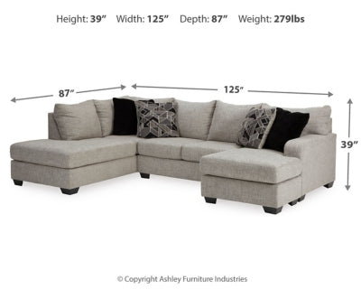 Megginson 2-Piece Sectional with Chaise