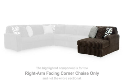 Midnight-Madness Right-Arm Facing Corner Chaise