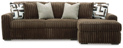 Midnight-Madness 2-Piece Sectional Sofa with Chaise