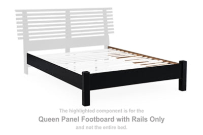 Danziar Queen Panel Footboard with Rails