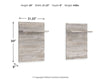 Vessalli Headboard Extension (Set of 2)