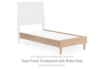 Cielden Twin Panel Footboard with Rails