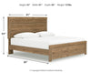 Zanbrook King Panel Bed