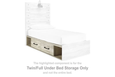 Cambeck Twin/Full Under Bed Storage