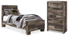 Derekson Twin Panel Bed and Chest