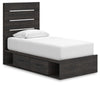 Delmorta Twin Panel Storage Bed