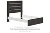 Delmorta Full Panel Headboard/Footboard