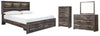 Drystan King Storage Bed, Dresser, Mirror and Chest