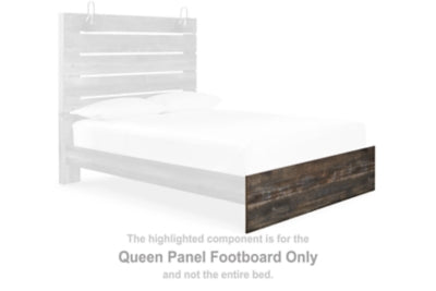 Drystan Queen Panel Footboard